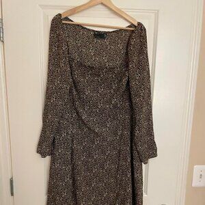 NWOT Leopard Print Dress